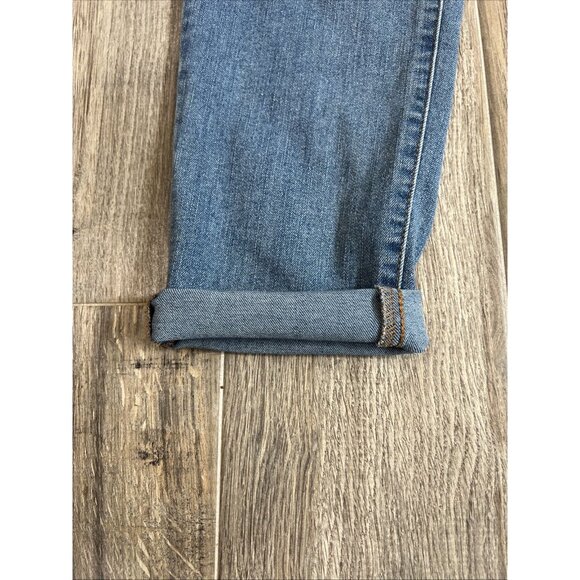 Jessica Simpson High Rise Forever Rolled Ankle Blue Jeans Women’s Size 16W - Picture 5 of 14